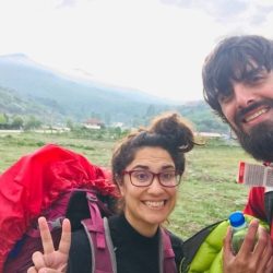 Cristina Reyes y Sergio Marín