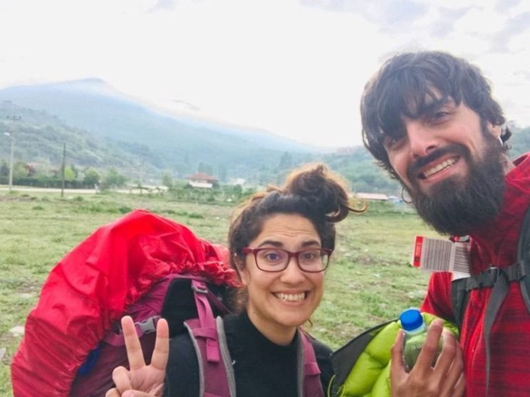 Cristina Reyes y Sergio Marín